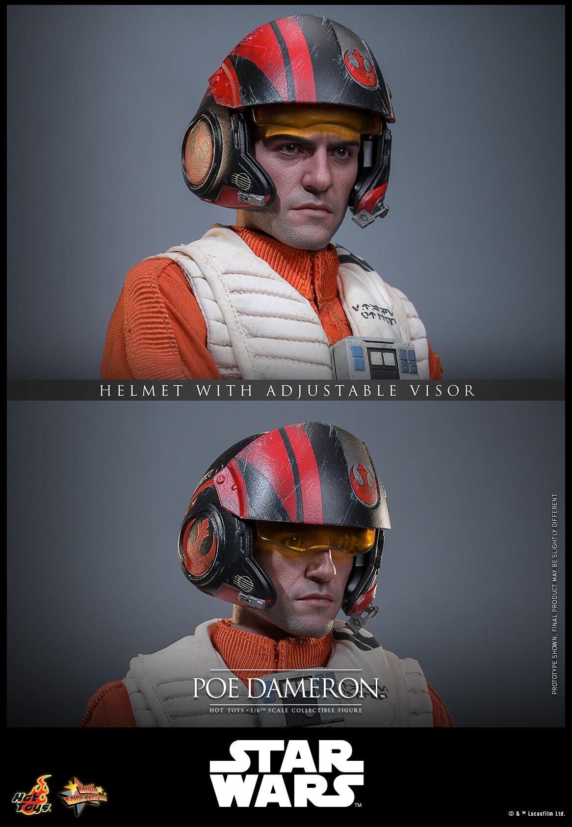 *PRE-ORDER Poe Dameron - Star Wars: The Force Awakens Hot Toys Collectibles 1/6 Scale Action Figure