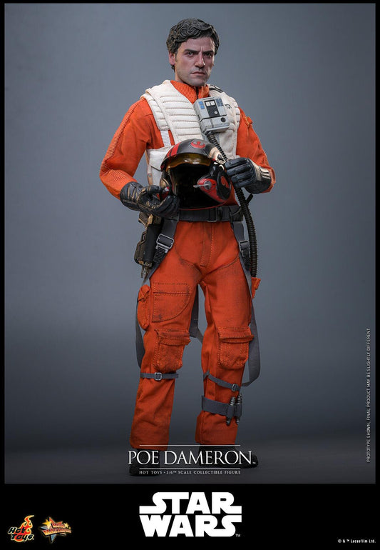 *PRE-ORDER Poe Dameron - Star Wars: The Force Awakens Hot Toys Collectibles 1/6 Scale Action Figure