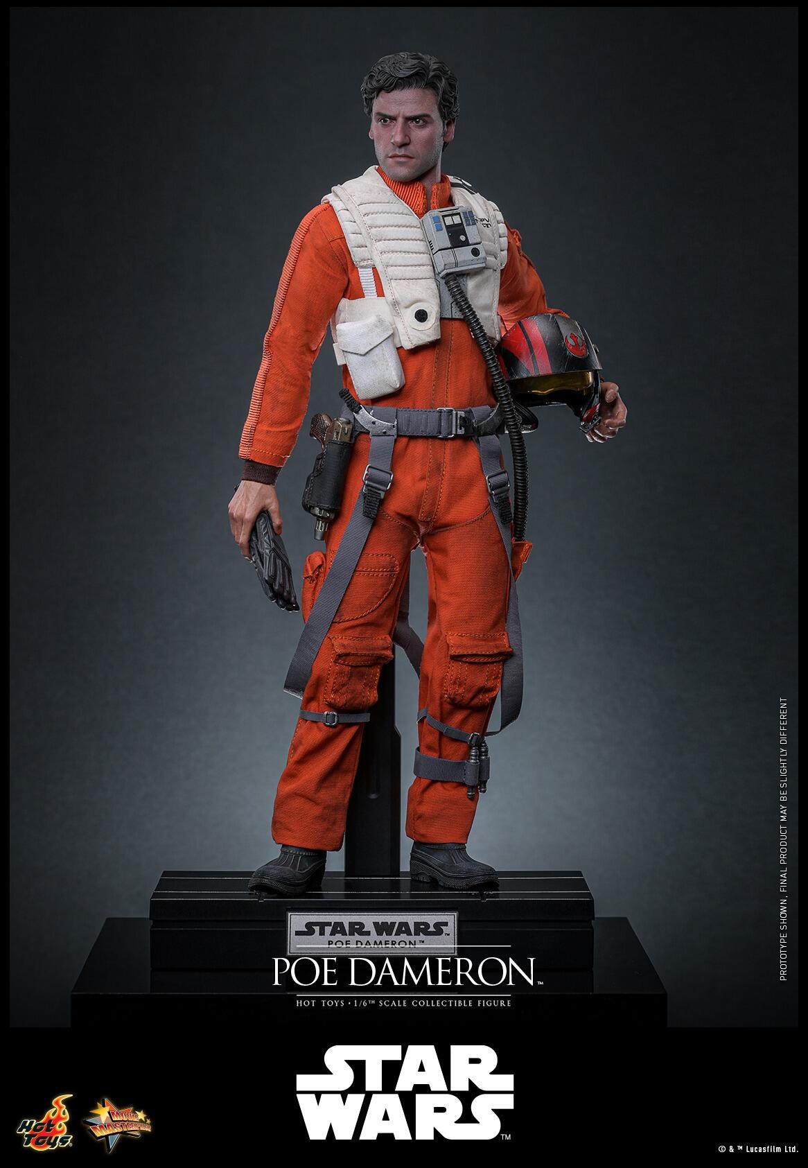 *PRE-ORDER Poe Dameron - Star Wars: The Force Awakens Hot Toys Collectibles 1/6 Scale Action Figure