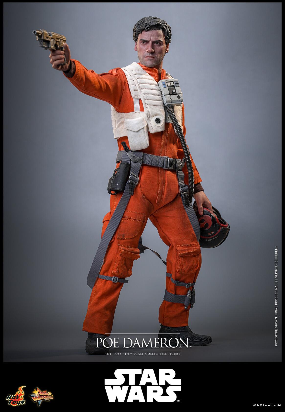*PRE-ORDER Poe Dameron - Star Wars: The Force Awakens Hot Toys Collectibles 1/6 Scale Action Figure