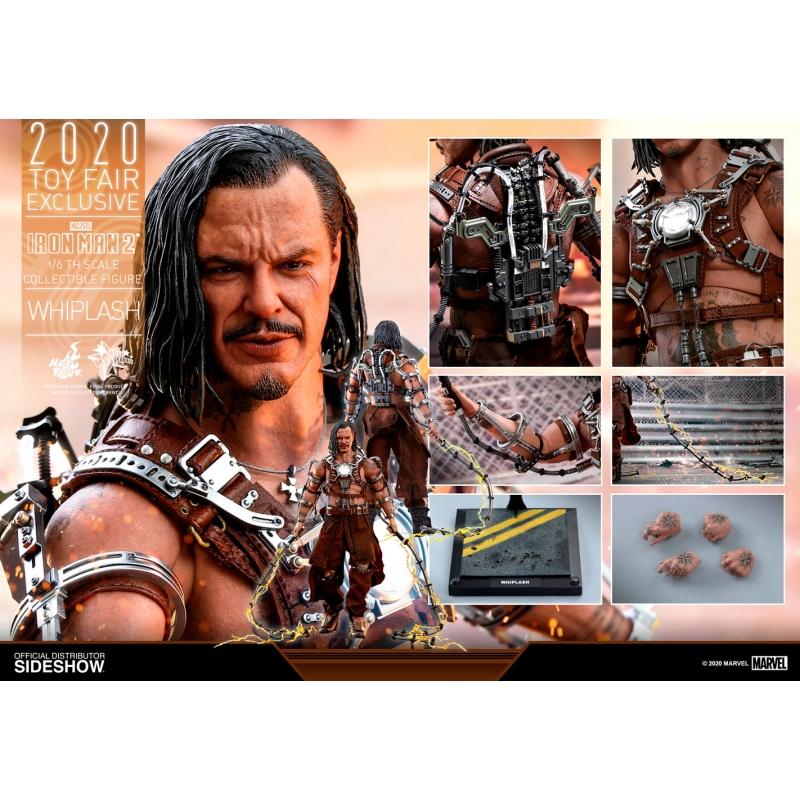 Whiplash (Iron Man 2) - Marvel Hot Toys Collectibles 1/6 Scale Action Figure