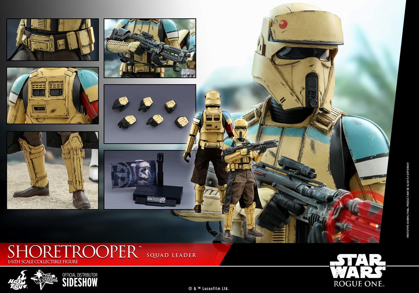 Shoretrooper Squad Leader (Rogue One) - Star Wars Hot Toys Collectibles 1/6 Scale Action Figure