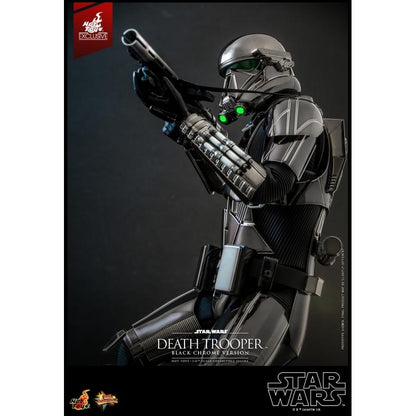 Death Trooper (Black Chrome) - Star Wars Hot Toys Exclusive Collectibles 1/6 Scale Action Figure