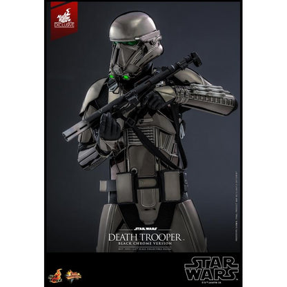 Death Trooper (Black Chrome) - Star Wars Hot Toys Exclusive Collectibles 1/6 Scale Action Figure