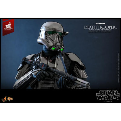 Death Trooper (Black Chrome) - Star Wars Hot Toys Exclusive Collectibles 1/6 Scale Action Figure