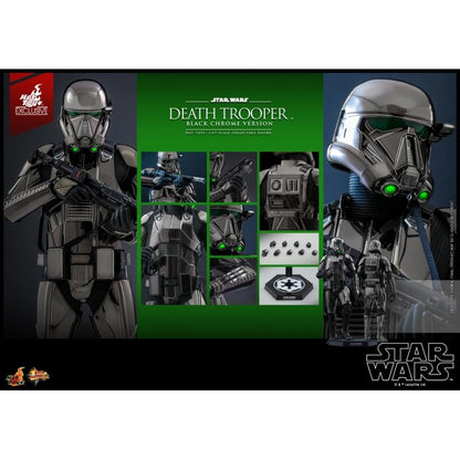 Death Trooper (Black Chrome) - Star Wars Hot Toys Exclusive Collectibles 1/6 Scale Action Figure
