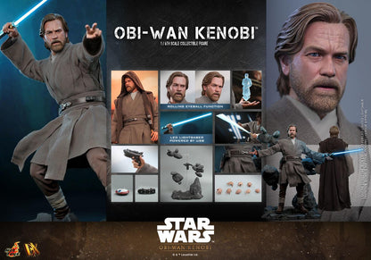 Obi-Wan Kenobi - Star Wars: Obi-Wan Kenobi Hot Toys Exclusive Collectibles 1/6 Scale Action Figure
