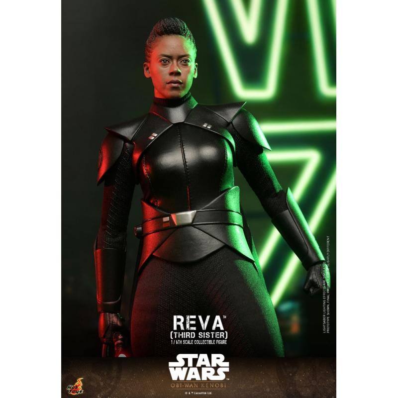 Reva (Third Sister) - Star Wars Kenobi Series Hot Toys Exclusive Collectibles 1/6 Scale Action Figure