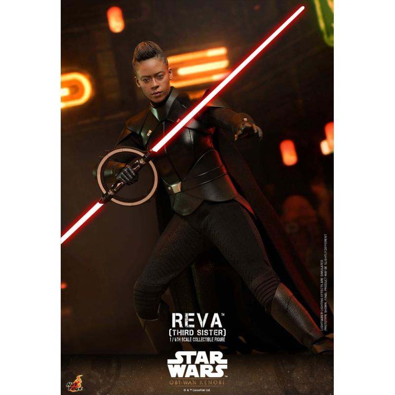 Reva (Third Sister) - Star Wars Kenobi Series Hot Toys Exclusive Collectibles 1/6 Scale Action Figure