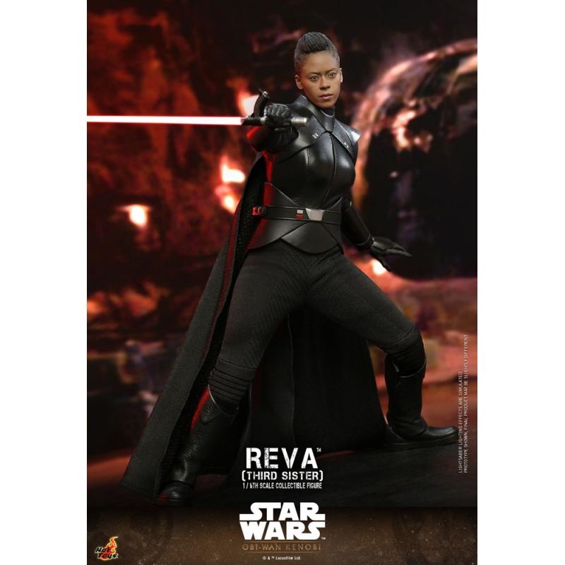 Reva (Third Sister) - Star Wars Kenobi Series Hot Toys Exclusive Collectibles 1/6 Scale Action Figure