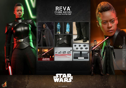 Reva (Third Sister) - Star Wars Kenobi Series Hot Toys Exclusive Collectibles 1/6 Scale Action Figure