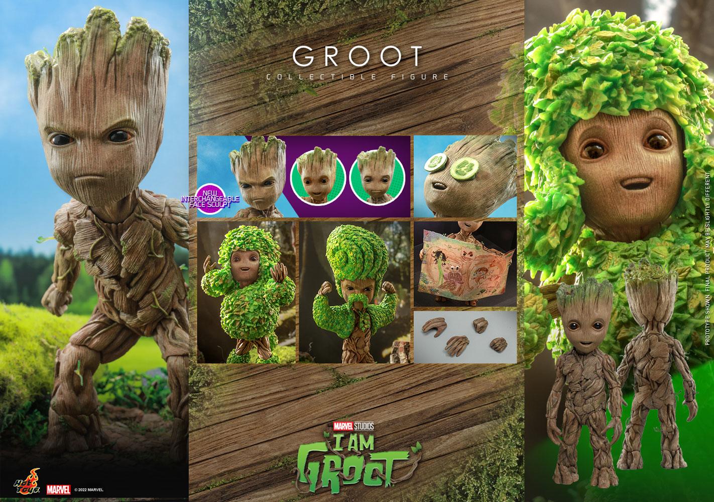 Groot - Marvel Hot Toys Collectibles 1/6 Scale Action Figure