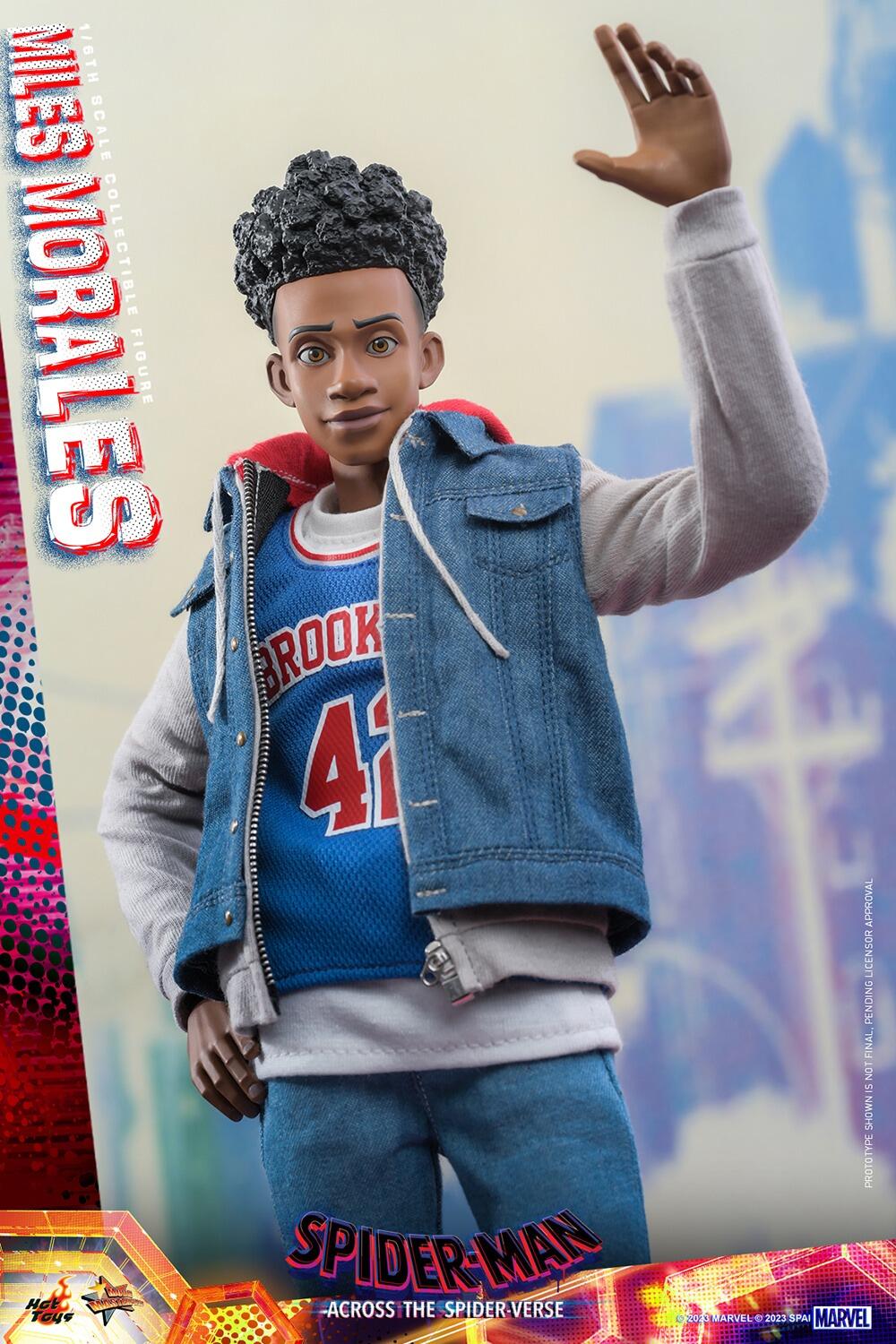 Miles Morales - Marvel Spider-Man Across The Spider-Verse Hot Toys Collectibles 1/6 Scale Action Figure