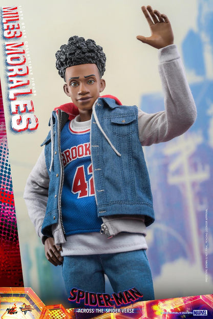 Miles Morales - Marvel Spider-Man Across The Spider-Verse Hot Toys Collectibles 1/6 Scale Action Figure