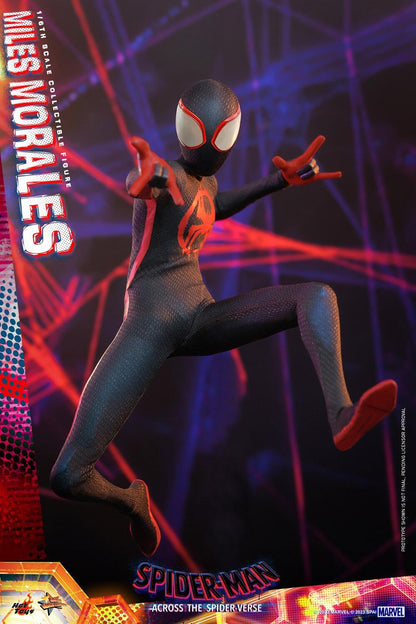 Miles Morales - Marvel Spider-Man Across The Spider-Verse Hot Toys Collectibles 1/6 Scale Action Figure