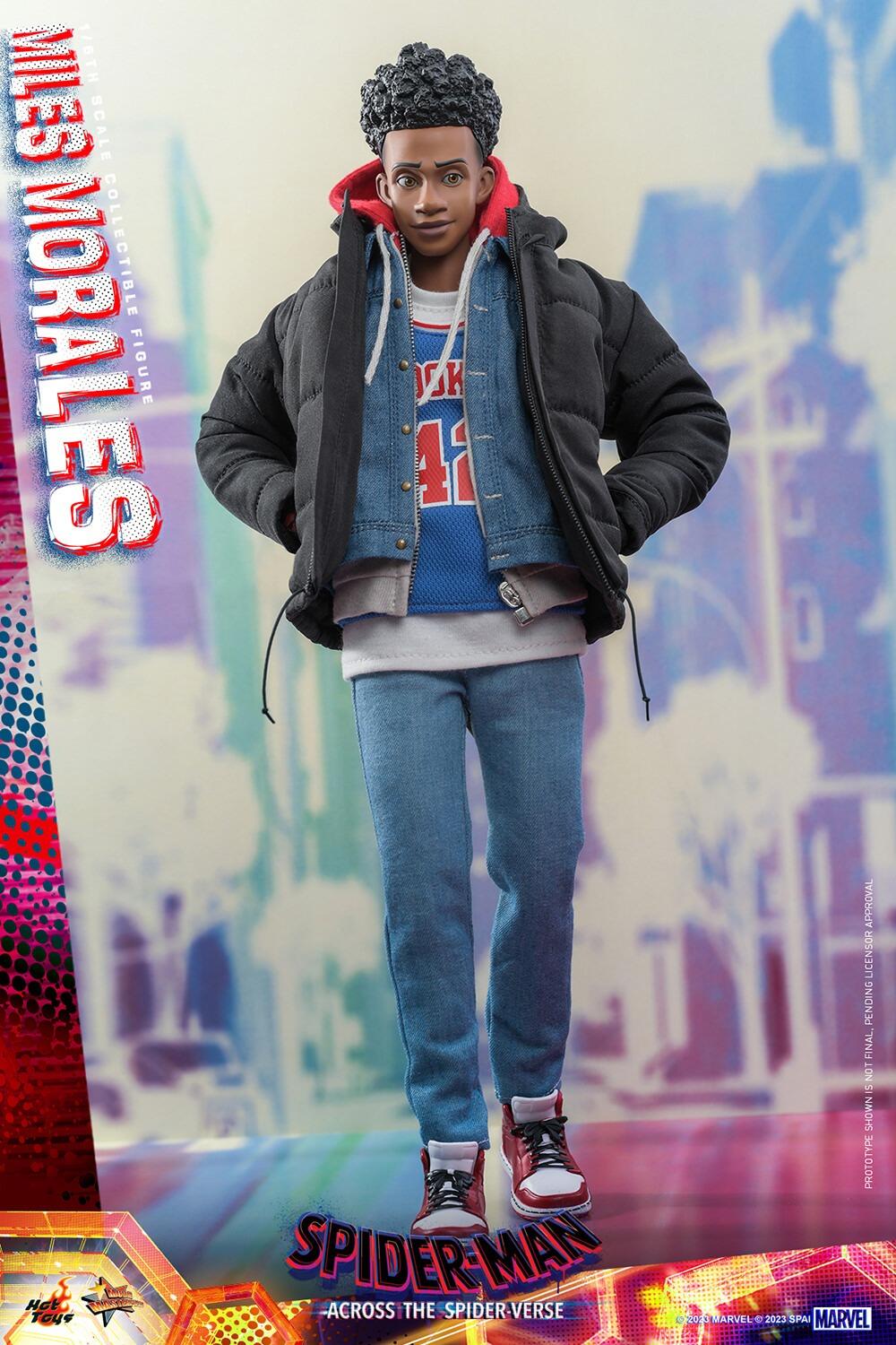 Miles Morales - Marvel Spider-Man Across The Spider-Verse Hot Toys Collectibles 1/6 Scale Action Figure
