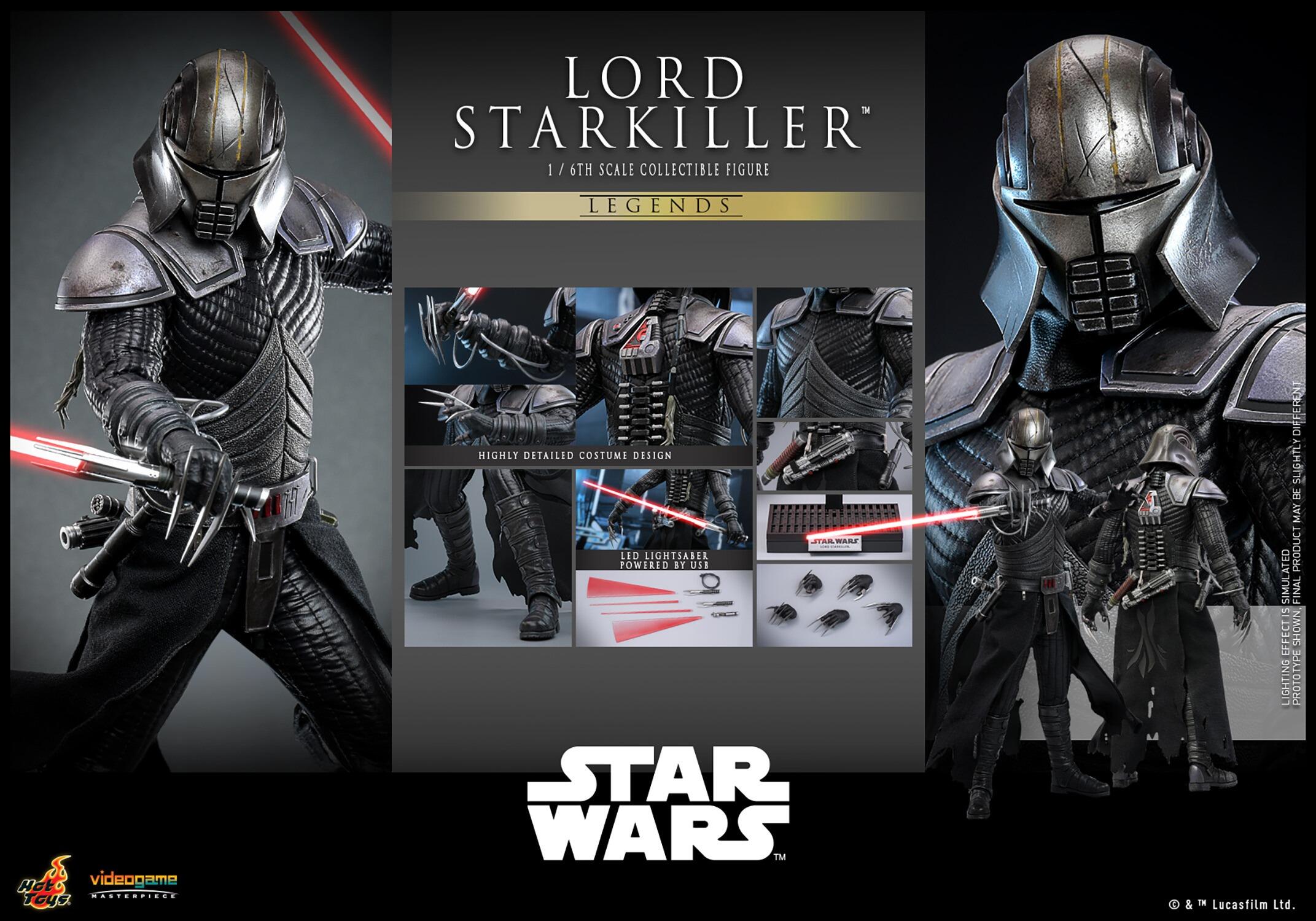 最終値下げStar Wars Lord Starkiller (Legends) Lord Starkiller - Star Wars Legends Hot Toys Collectibles 1/6
