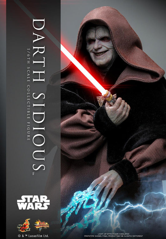 Darth Sidious - Star Wars: Revenge Of The Sith Hot Toys Collectibles 1/6 Scale Action Figure