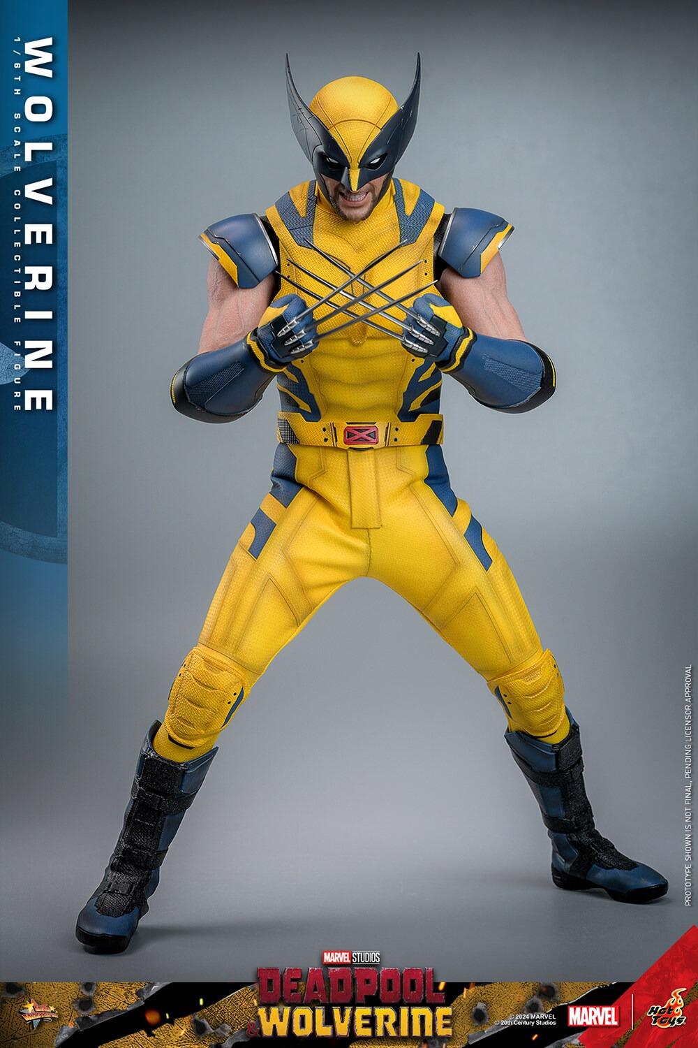 Wolverine - Marvel Deadpool & Wolverine Hot Toys Collectibles 1/6 Scale Action Figure