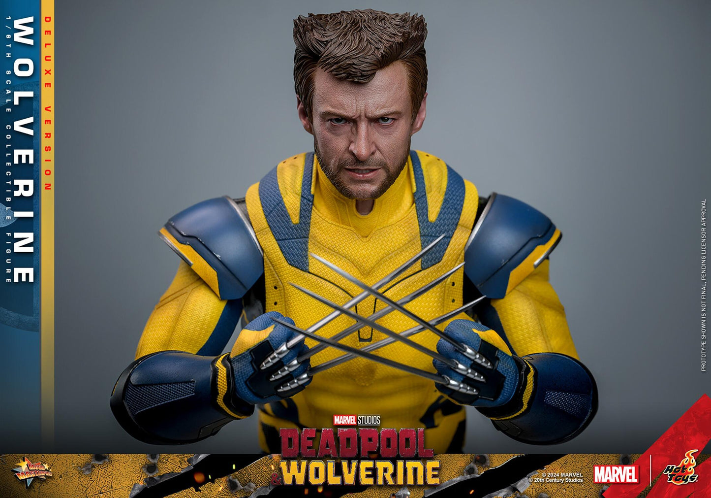 Wolverine (Deluxe) - Marvel Deadpool & Wolverine Hot Toys Collectibles 1/6 Scale Action Figure