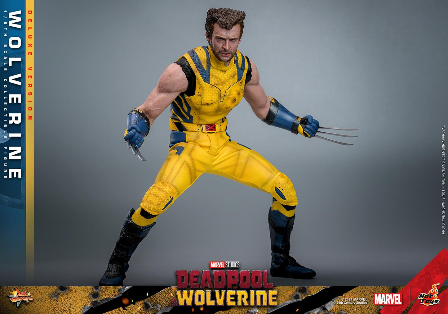 Wolverine (Deluxe) - Marvel Deadpool & Wolverine Hot Toys Collectibles 1/6 Scale Action Figure