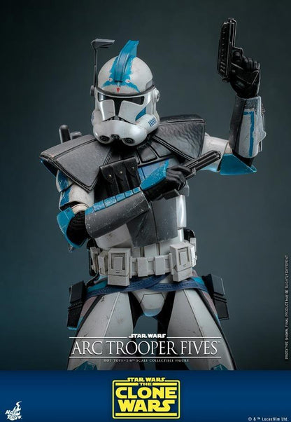 Arc Trooper Fives - Star Wars: The Clone Wars Hot Toys Collectibles 1/6 Scale Action Figure