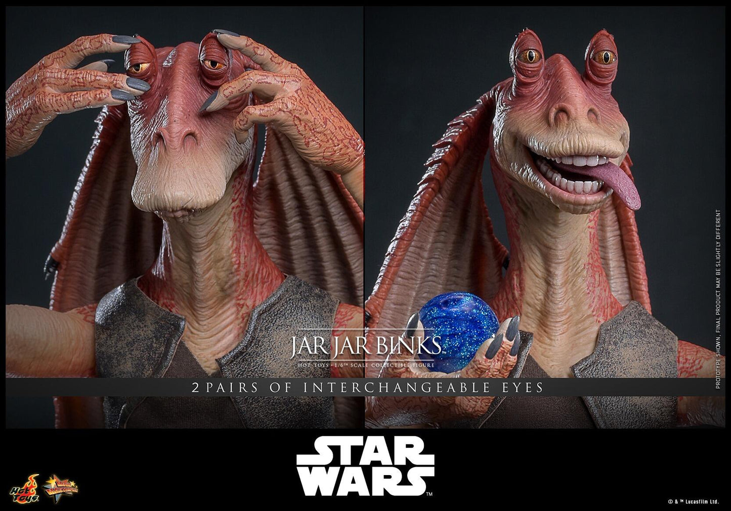 *PRE-ORDER Jar Jar Binks - Star Wars: The Phantom Menace Hot Toys Collectibles 1/6 Scale Action Figure