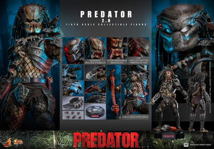 *PRE-ORDER Predator 2.0 - Predator Hot Toys Collectibles 1/6 Scale Action Figure
