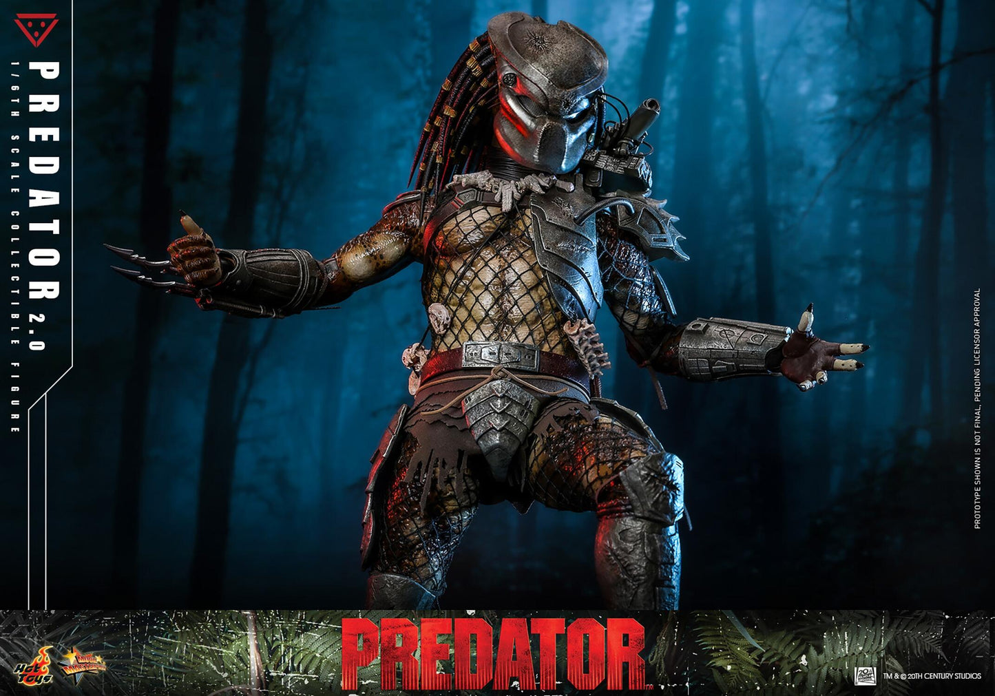*PRE-ORDER Predator 2.0 - Predator Hot Toys Collectibles 1/6 Scale Action Figure