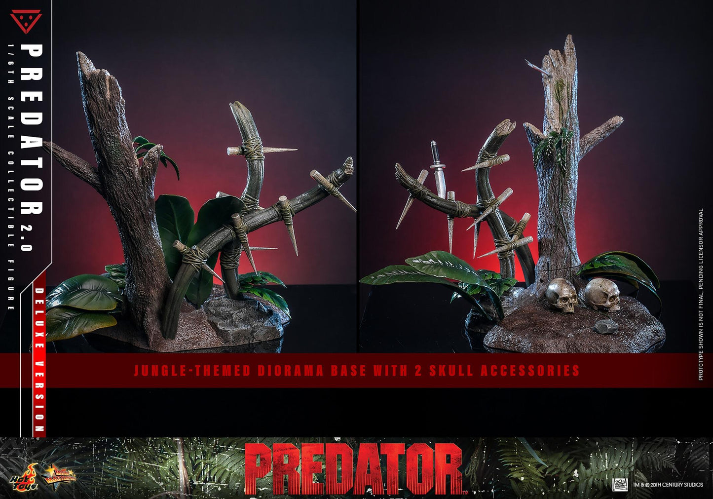 *PRE-ORDER Predator 2.0 Deluxe - Predator Hot Toys Collectibles 1/6 Scale Action Figure