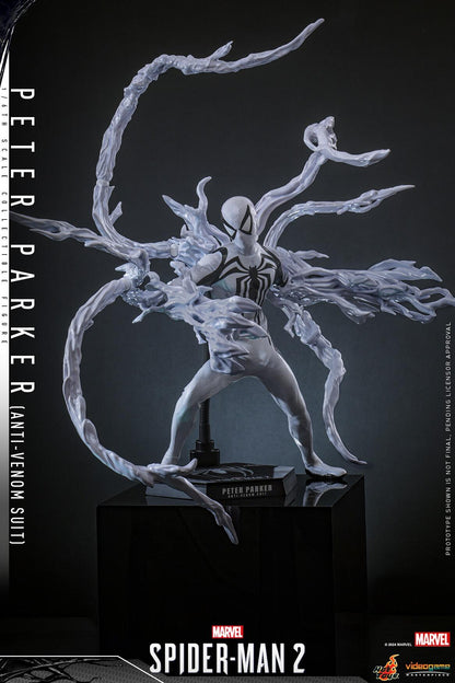 Peter Parker (Anti-Venom Suit) - Marvel Spider-Man 2 Hot Toys Collectibles 1/6 Scale Action Figure