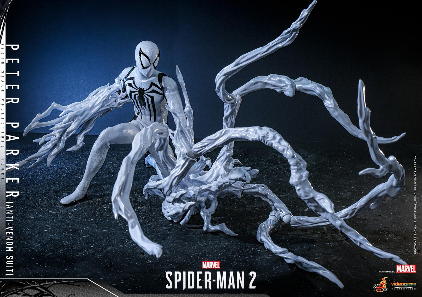 Peter Parker (Anti-Venom Suit) - Marvel Spider-Man 2 Hot Toys Collectibles 1/6 Scale Action Figure