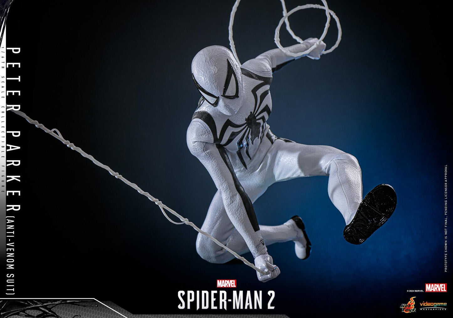 Peter Parker (Anti-Venom Suit) - Marvel Spider-Man 2 Hot Toys Collectibles 1/6 Scale Action Figure