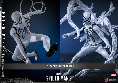 Peter Parker (Anti-Venom Suit) - Marvel Spider-Man 2 Hot Toys Collectibles 1/6 Scale Action Figure