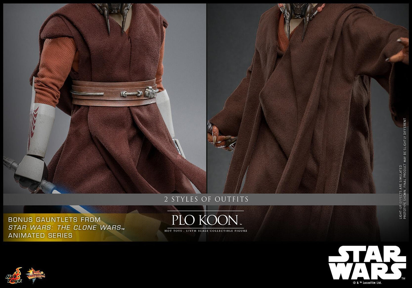 Plo Koon - Star Wars: Revenge Of The Sith Hot Toys Collectibles 1/6 Scale Action Figure