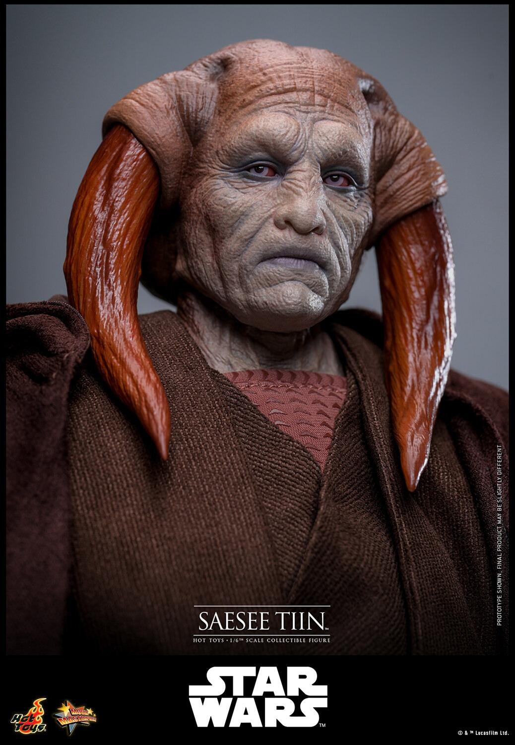 Saesee Tiin - Star Wars Episode III (ROTS) Hot Toys Collectibles 1/6 Scale Action Figure