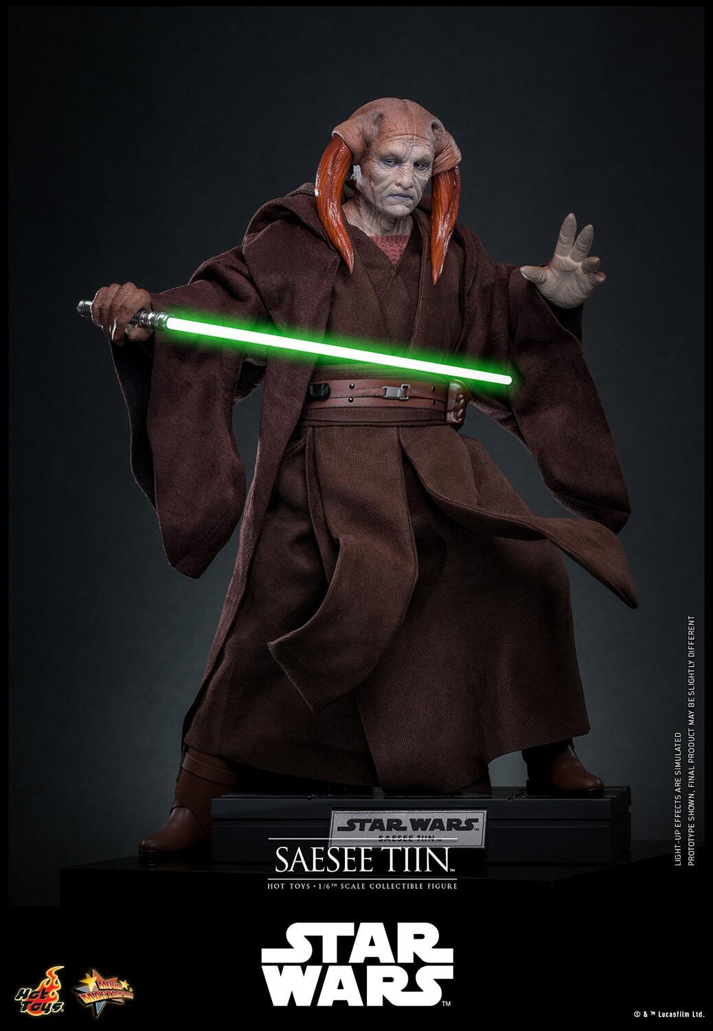 Saesee Tiin - Star Wars Episode III (ROTS) Hot Toys Collectibles 1/6 Scale Action Figure