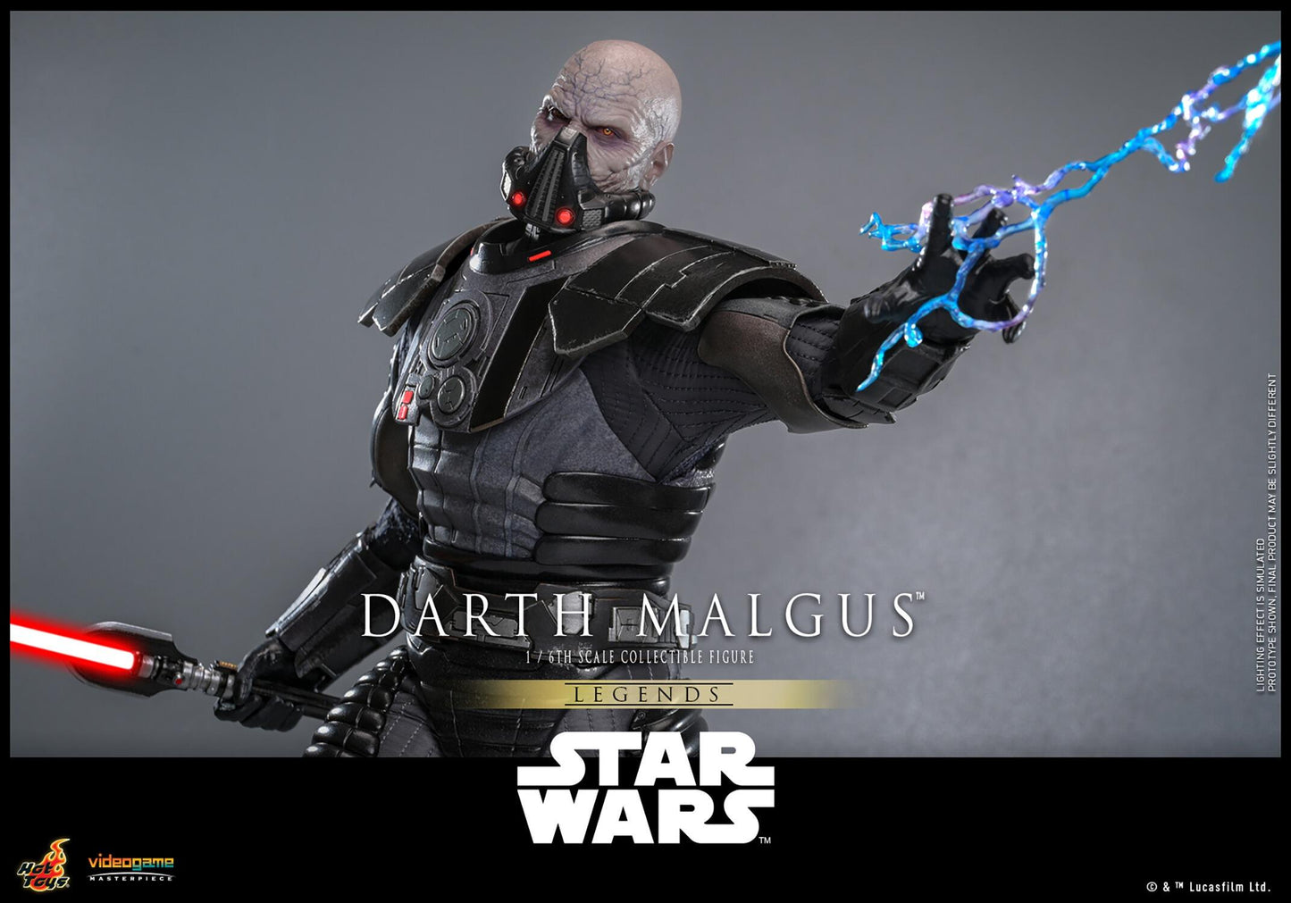 *PRE-ORDER Darth Malgus - Star Wars Legends Hot Toys Collectibles 1/6 Scale Action Figure