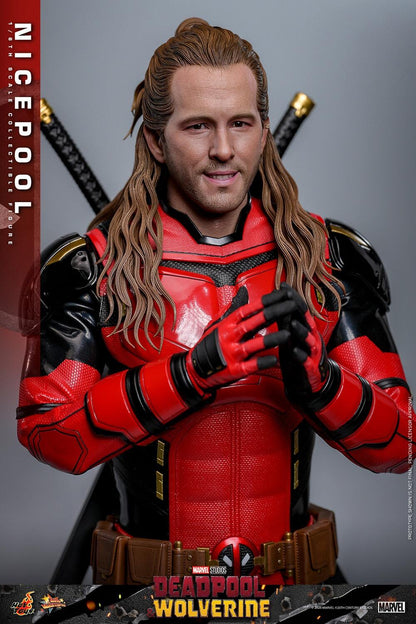 Nicepool - Marvel Deadpool & Wolverine Hot Toys Collectibles 1/6 Scale Action Figure