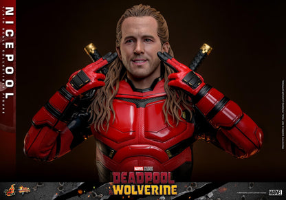 Nicepool - Marvel Deadpool & Wolverine Hot Toys Collectibles 1/6 Scale Action Figure