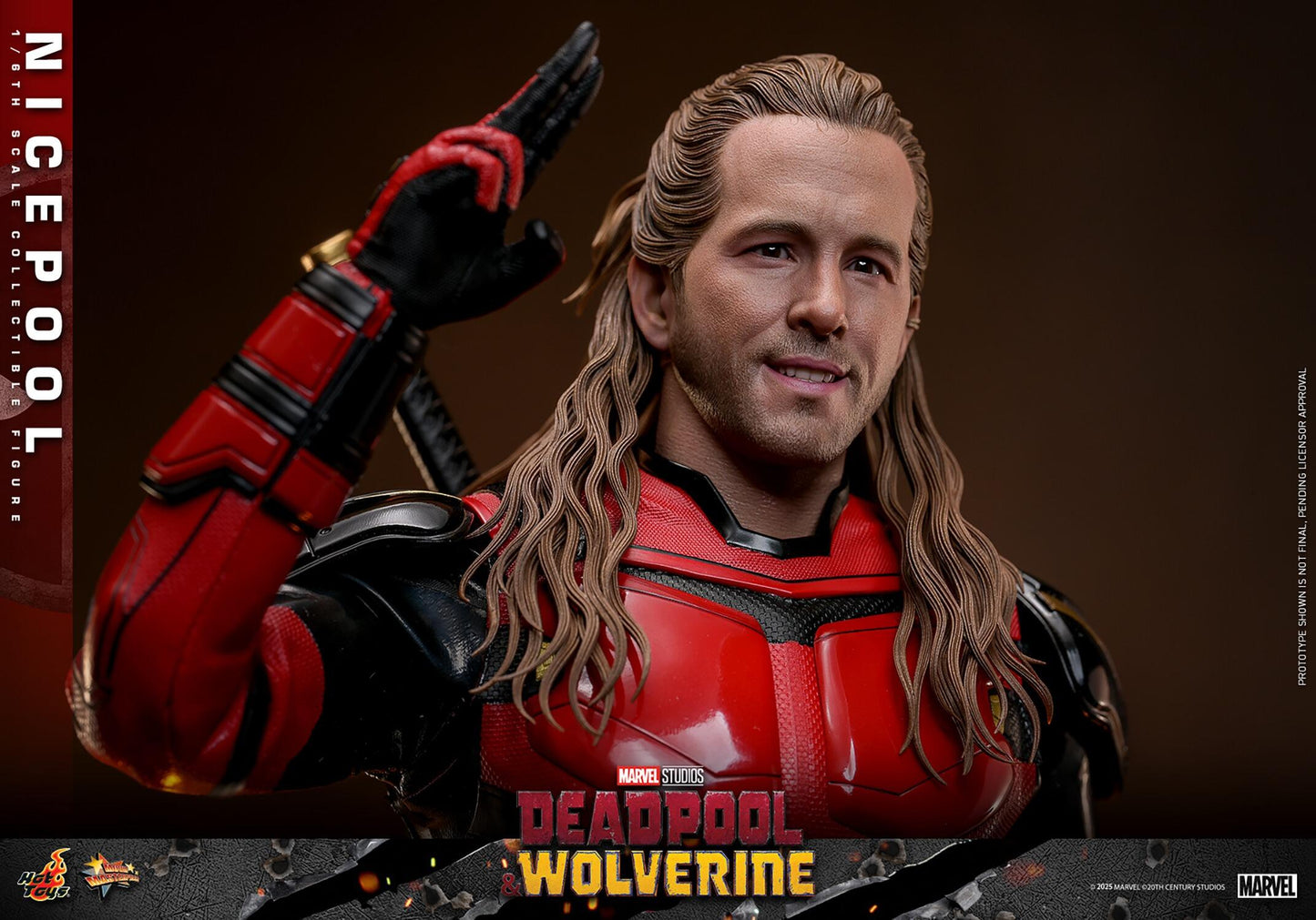 Nicepool - Marvel Deadpool & Wolverine Hot Toys Collectibles 1/6 Scale Action Figure