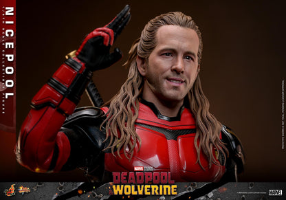 Nicepool - Marvel Deadpool & Wolverine Hot Toys Collectibles 1/6 Scale Action Figure