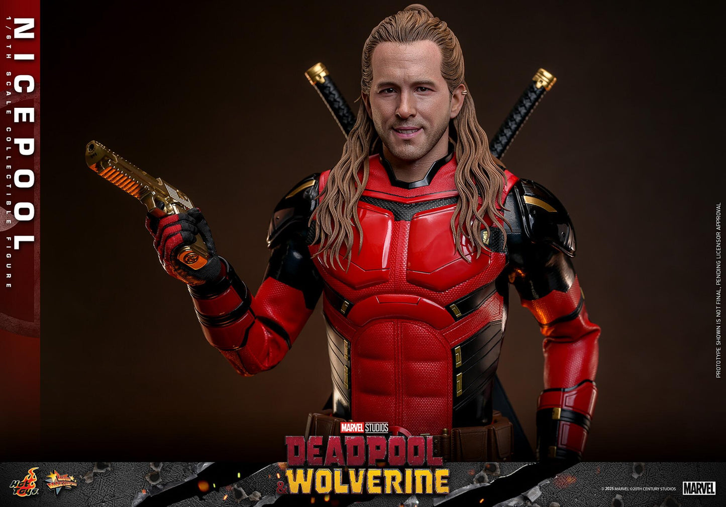 Nicepool - Marvel Deadpool & Wolverine Hot Toys Collectibles 1/6 Scale Action Figure