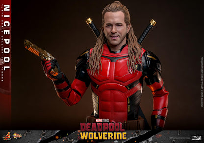 Nicepool - Marvel Deadpool & Wolverine Hot Toys Collectibles 1/6 Scale Action Figure