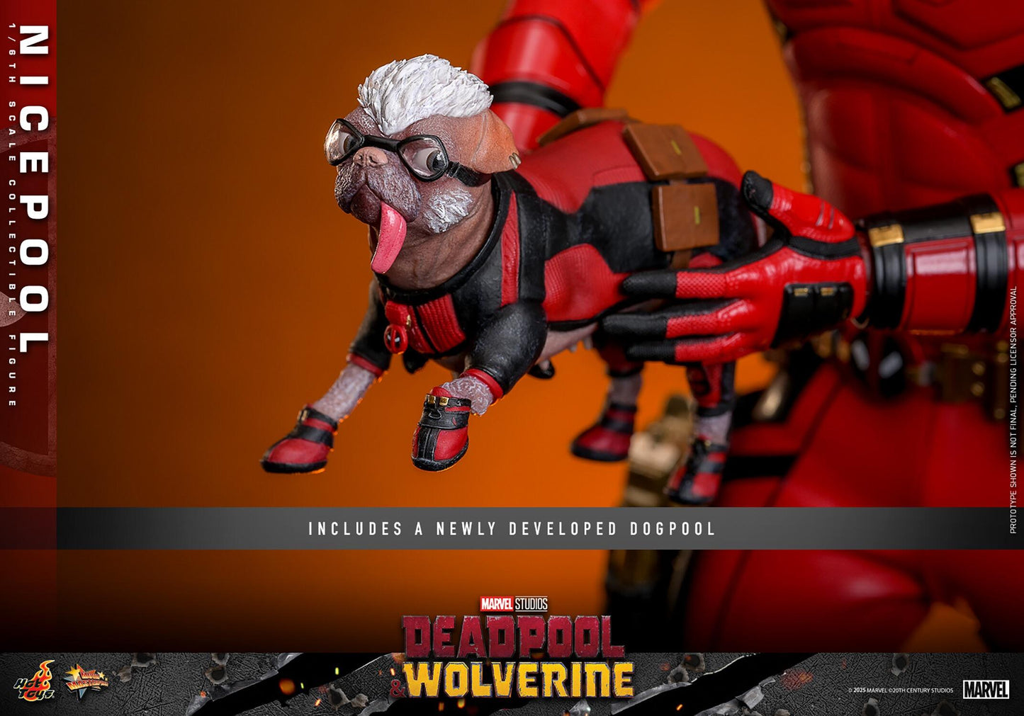 Nicepool - Marvel Deadpool & Wolverine Hot Toys Collectibles 1/6 Scale Action Figure