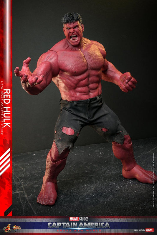 Red Hulk - Marvel Captain America: Brave New World Hot Toys Collectibles 1/6 Scale Action Figure