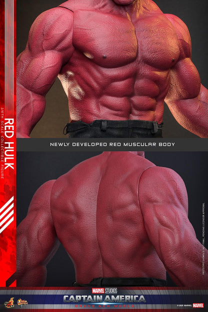 Red Hulk - Marvel Captain America: Brave New World Hot Toys Collectibles 1/6 Scale Action Figure