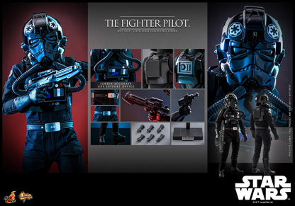 *PRE-ORDER Tie Fighter Pilot - Star Wars Hot Toys Collectibles 1/6 Scale Action Figure