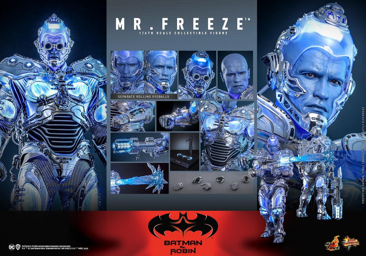 *PRE-ORDER Mr. Freeze - Batman & Robin DC Hot Toys Collectibles 1/6 Scale Action Figure