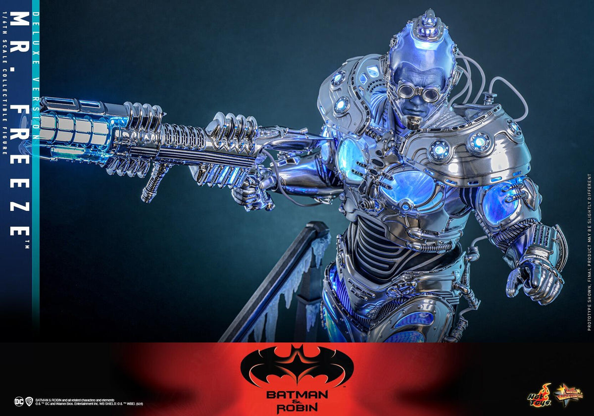 *PRE-ORDER Mr. Freeze DELUXE - Batman & Robin DC Hot Toys Collectibles 1/6 Scale Action Figure